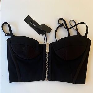 Versace Black Camisole Top